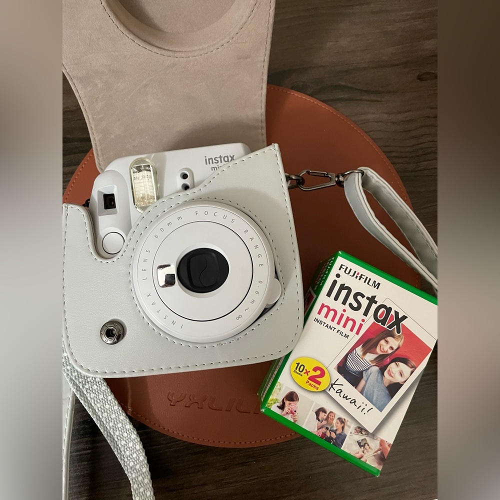 Fujifilm Instax Instant Camera + Carrying Case + Fuji Film